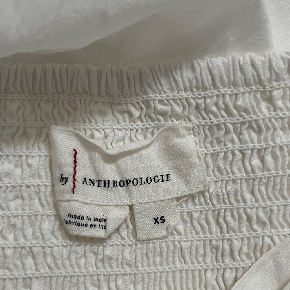 Anthropologie White Midi Dress - Picture 4 of 10